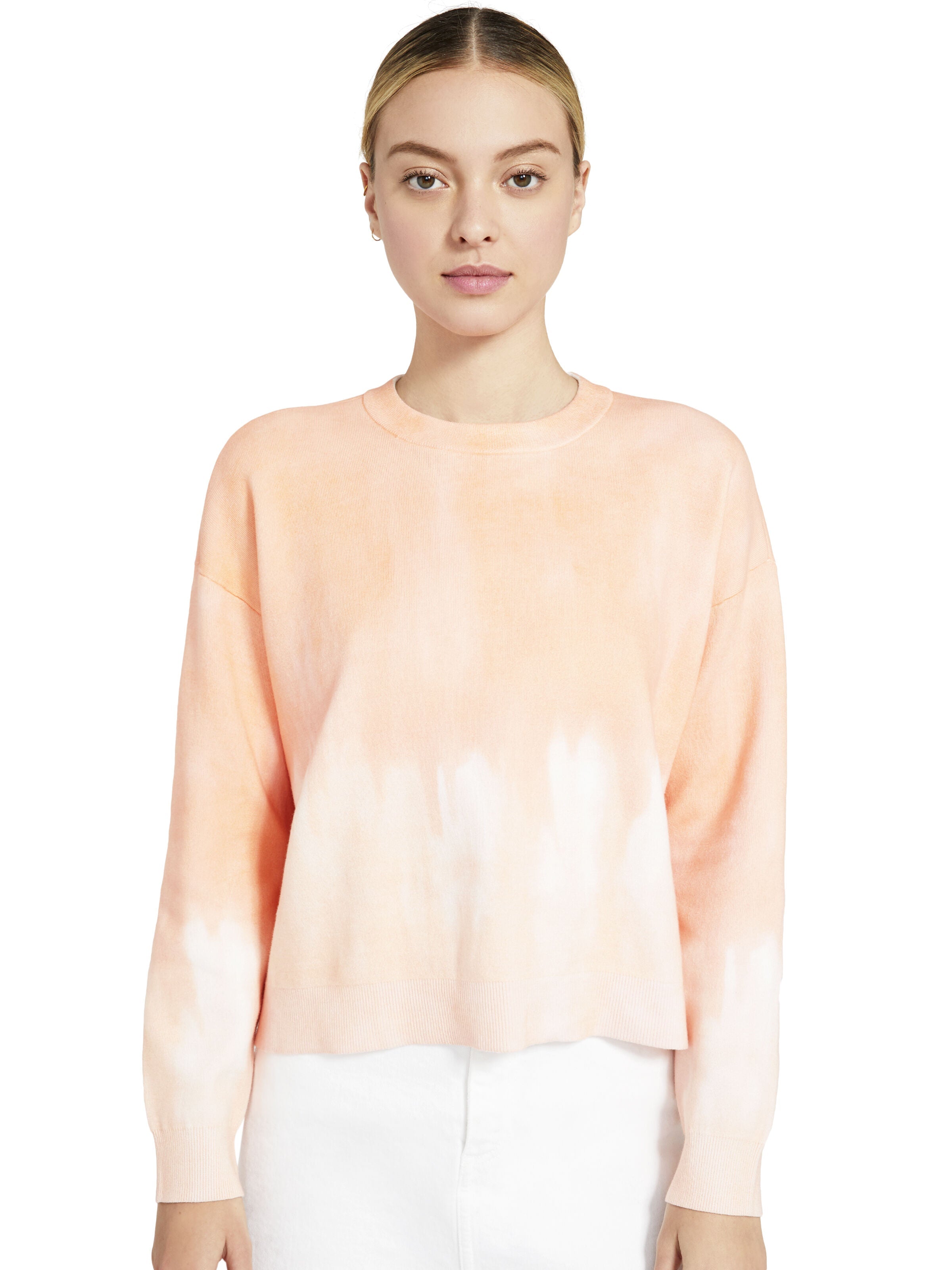 GLEESON TIE DYE BOXY PULLOVER-ALICE + OLIVIA