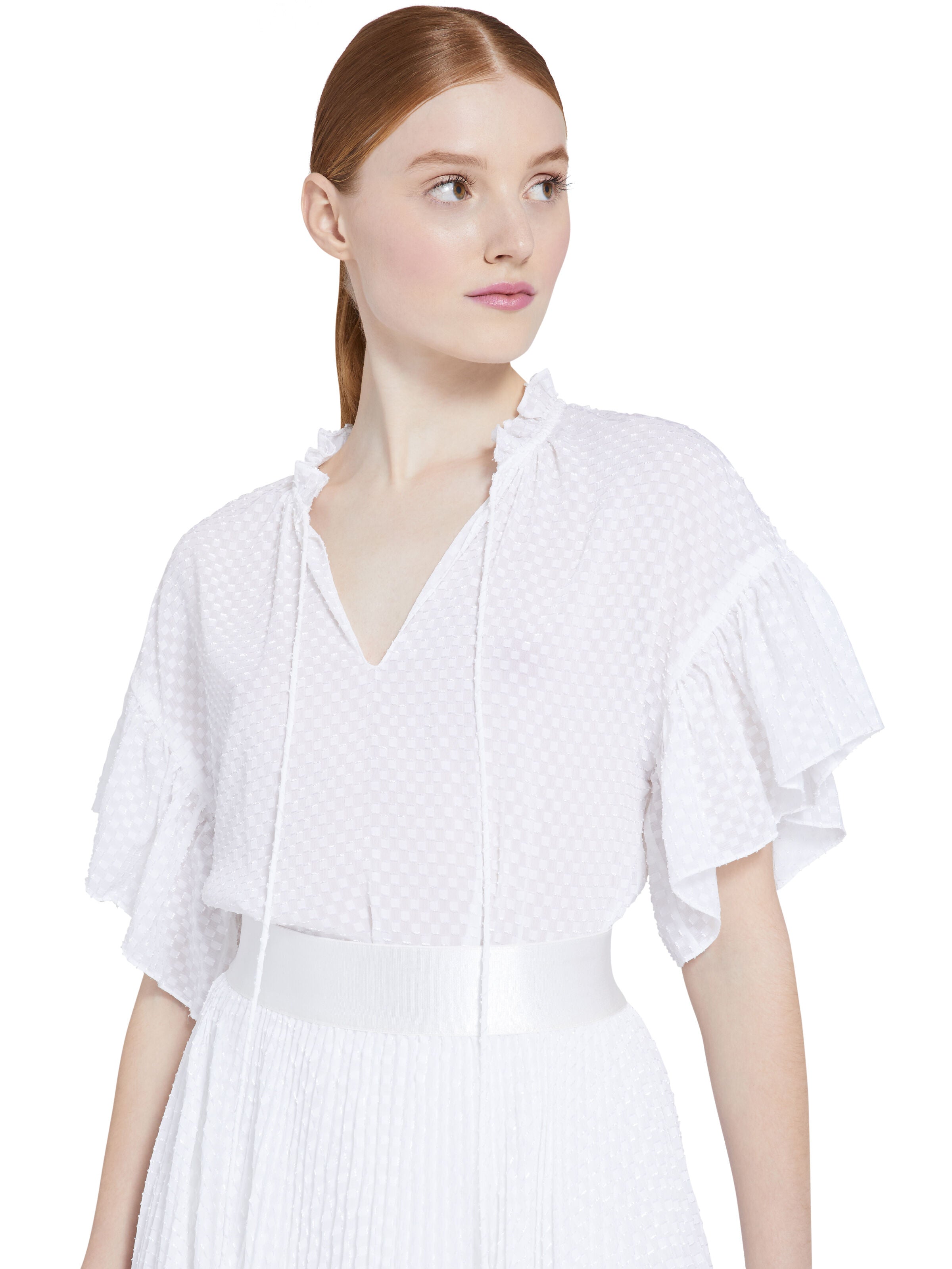 JULIUS SHORT SLEEVE TUNIC TOP-ALICE + OLIVIA
