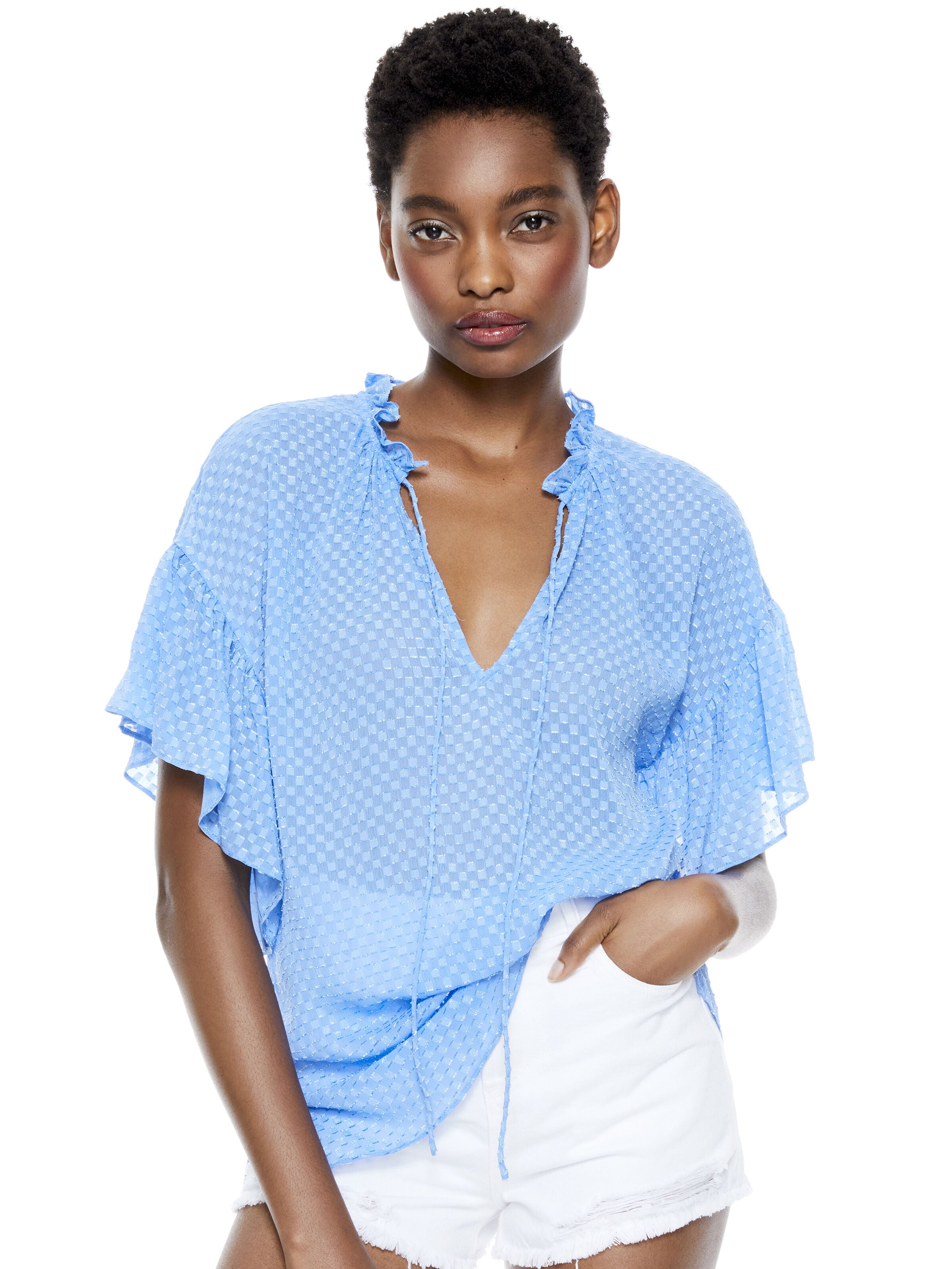 JULIUS SHORT SLEEVE TUNIC TOP