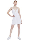 ROE FRONT TIE MINI DRESS-ALICE + OLIVIA