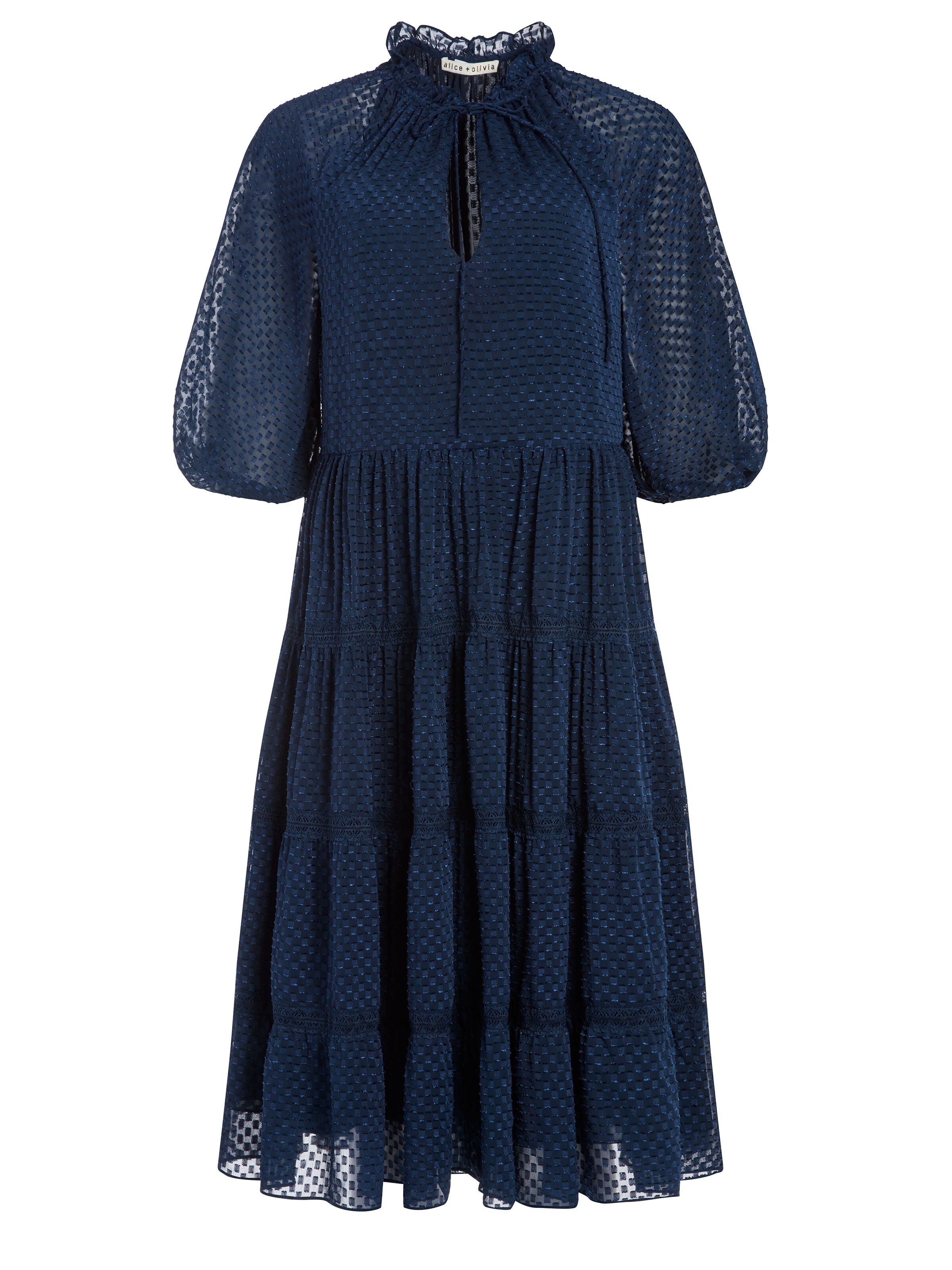 LAYLA TIERED MIDI DRESS