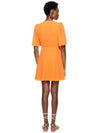 SANDRA ANGEL SLV WRAP DRESS-ALICE + OLIVIA