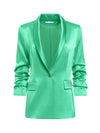 SEBASTIAN SCRUNCH SLEEVE BLAZER-ALICE + OLIVIA