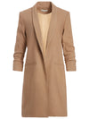 MURIEL SCRUNCHED SLIT SLEEVE COAT-ALICE + OLIVIA