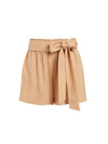LINN PAPER BAG SHORT-TAN-ALICE + OLIVIA