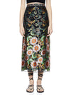 MAEVE EMBROIDERED MIDI SLIP SKIRT-ALICE + OLIVIA