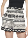 MATTHEW PAPERBAG SHORT-NATURAL/BLACK-ALICE + OLIVIA