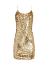 GISELLE SEQUIN MINI DRESS-ALICE + OLIVIA
