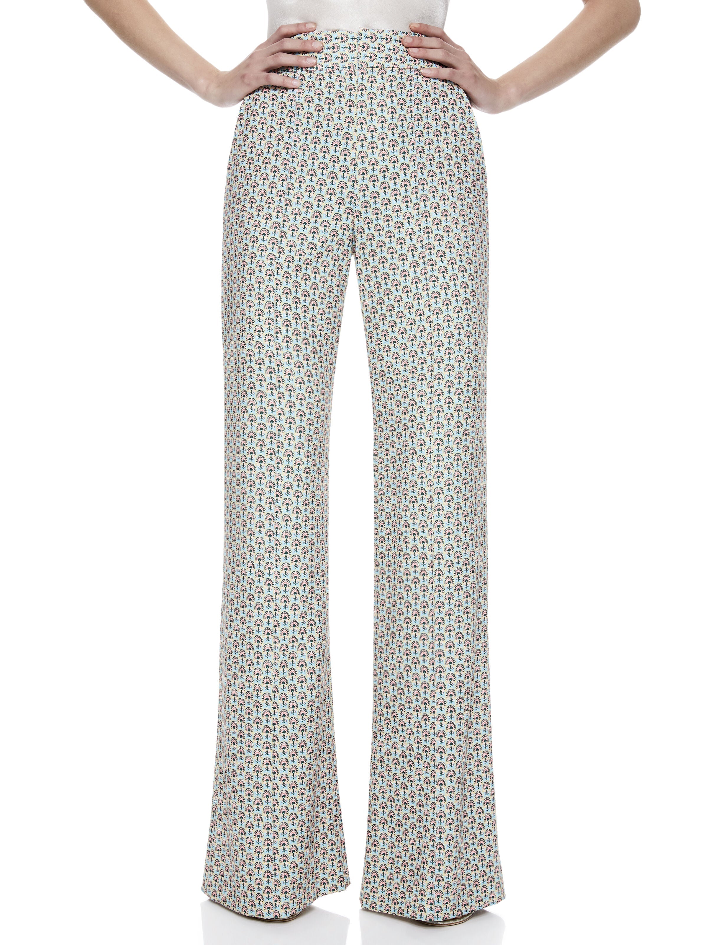 DYLAN HIGH WAISTED WIDE LEG PANT-ALICE + OLIVIA
