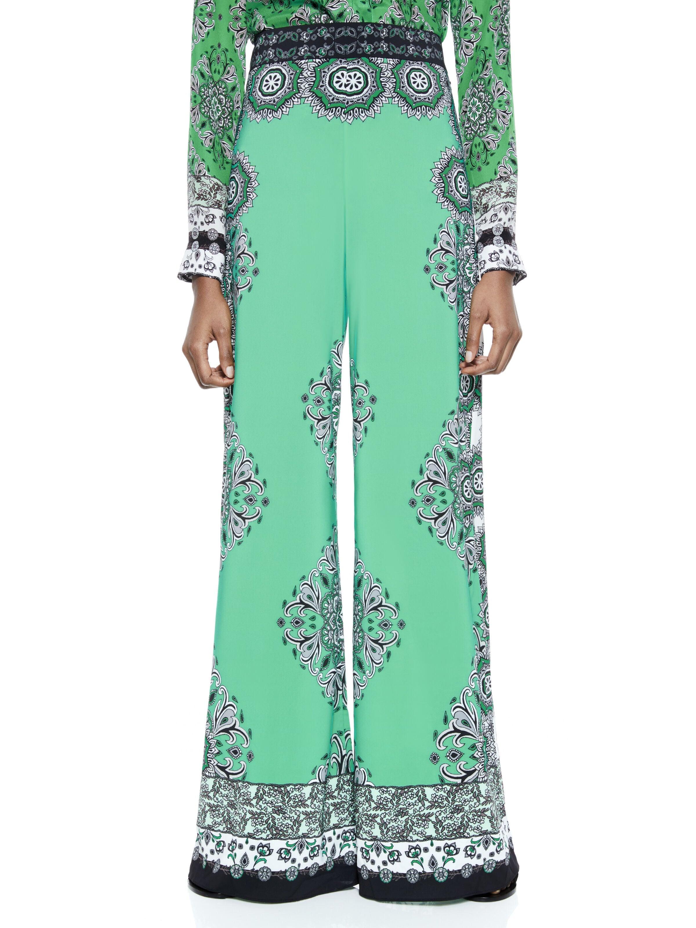 ATHENA FLARED WIDE LEG PANT
