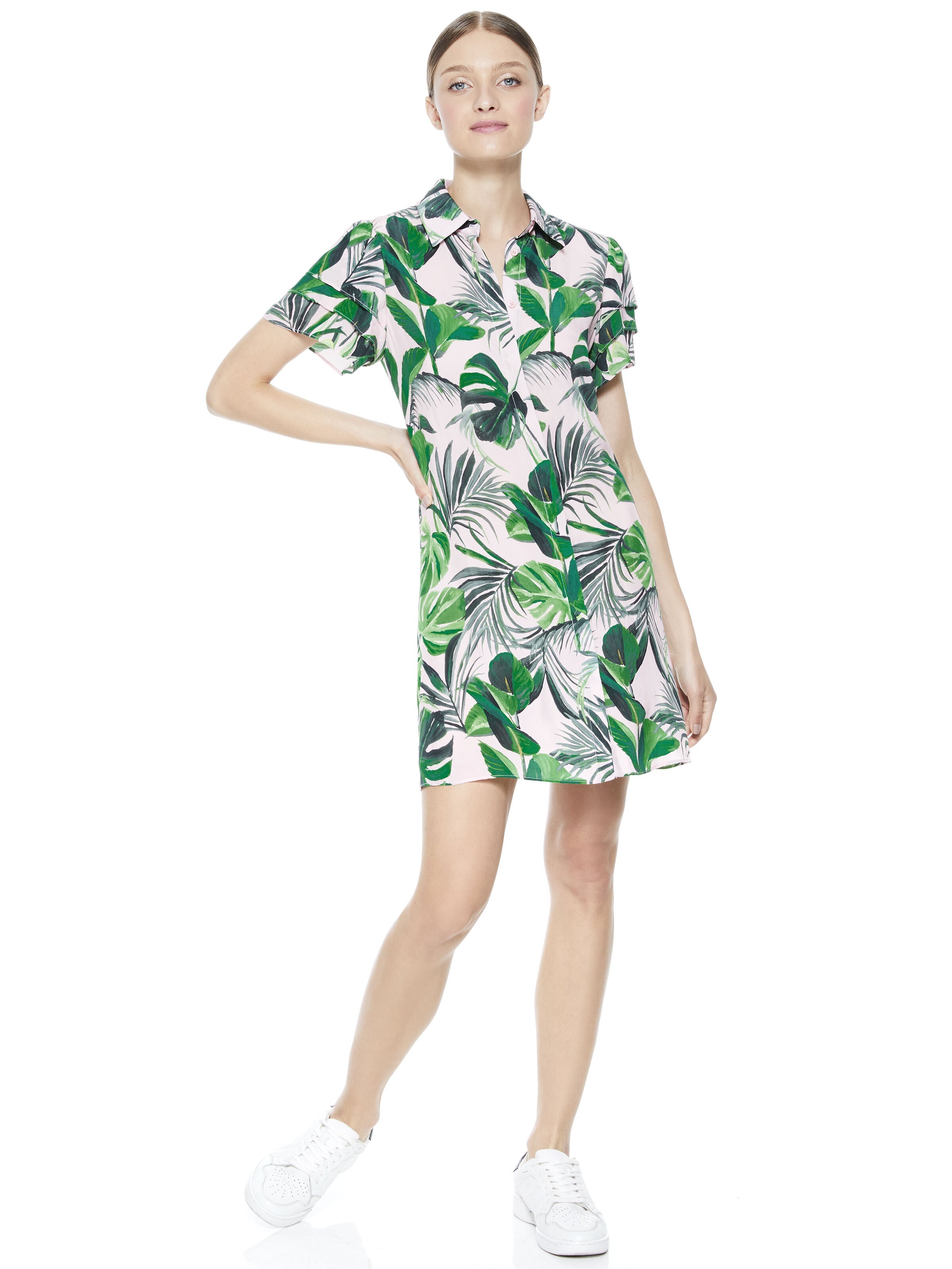 JEM FLORAL MINI DRESS-ALICE + OLIVIA