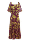 CLARINE MAXI DRESS-PURE PEONY BOYSENBERRY/COMBO-ALICE + OLIVIA