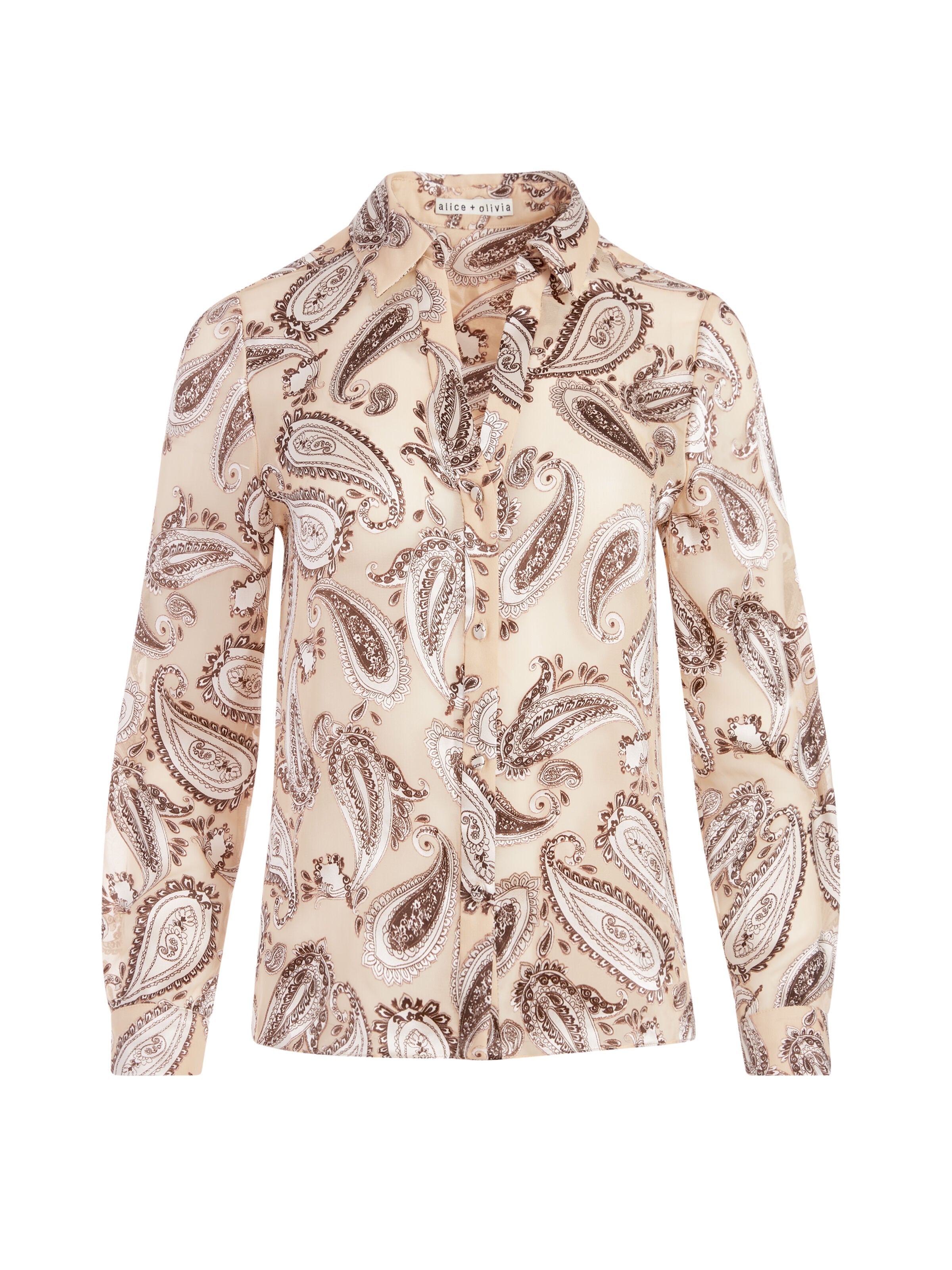 ELOISE BUTTON DOWN-ALICE + OLIVIA