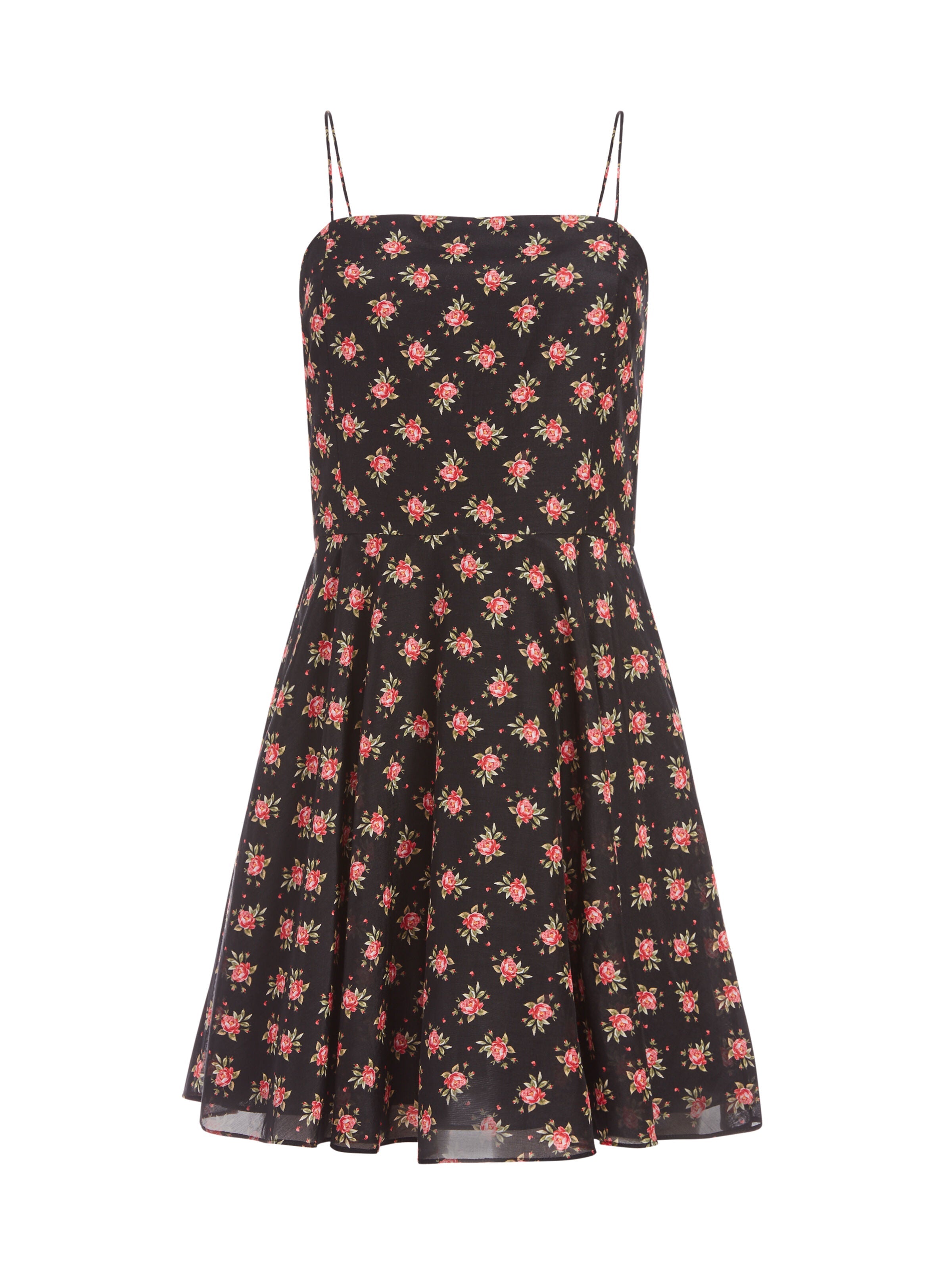 GLINDA FLORAL MINI DRESS
