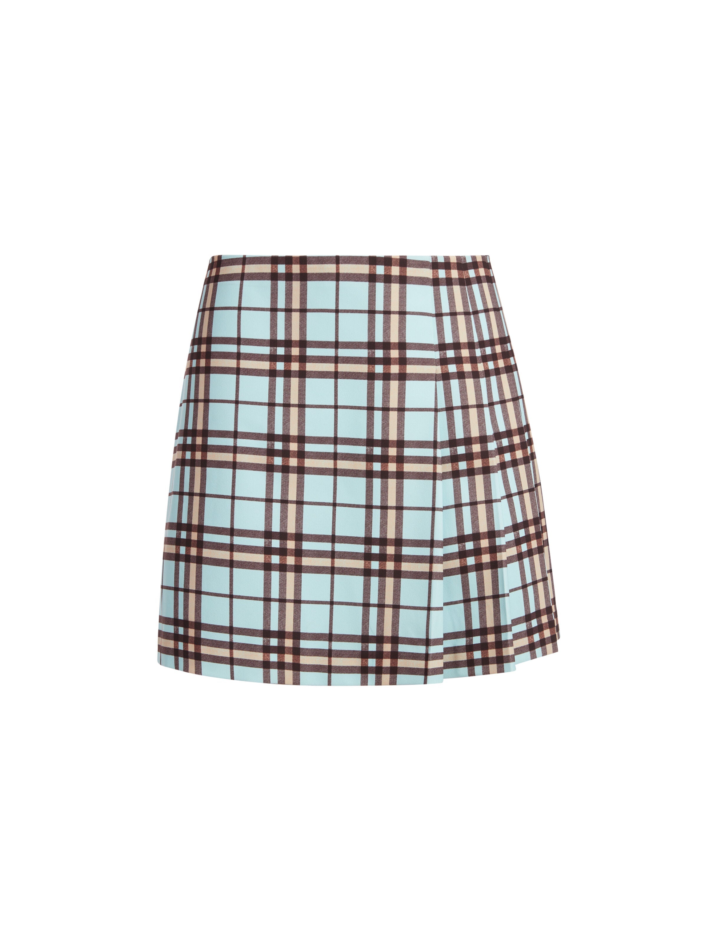 SEMIRA PLAID MINI SKIRT