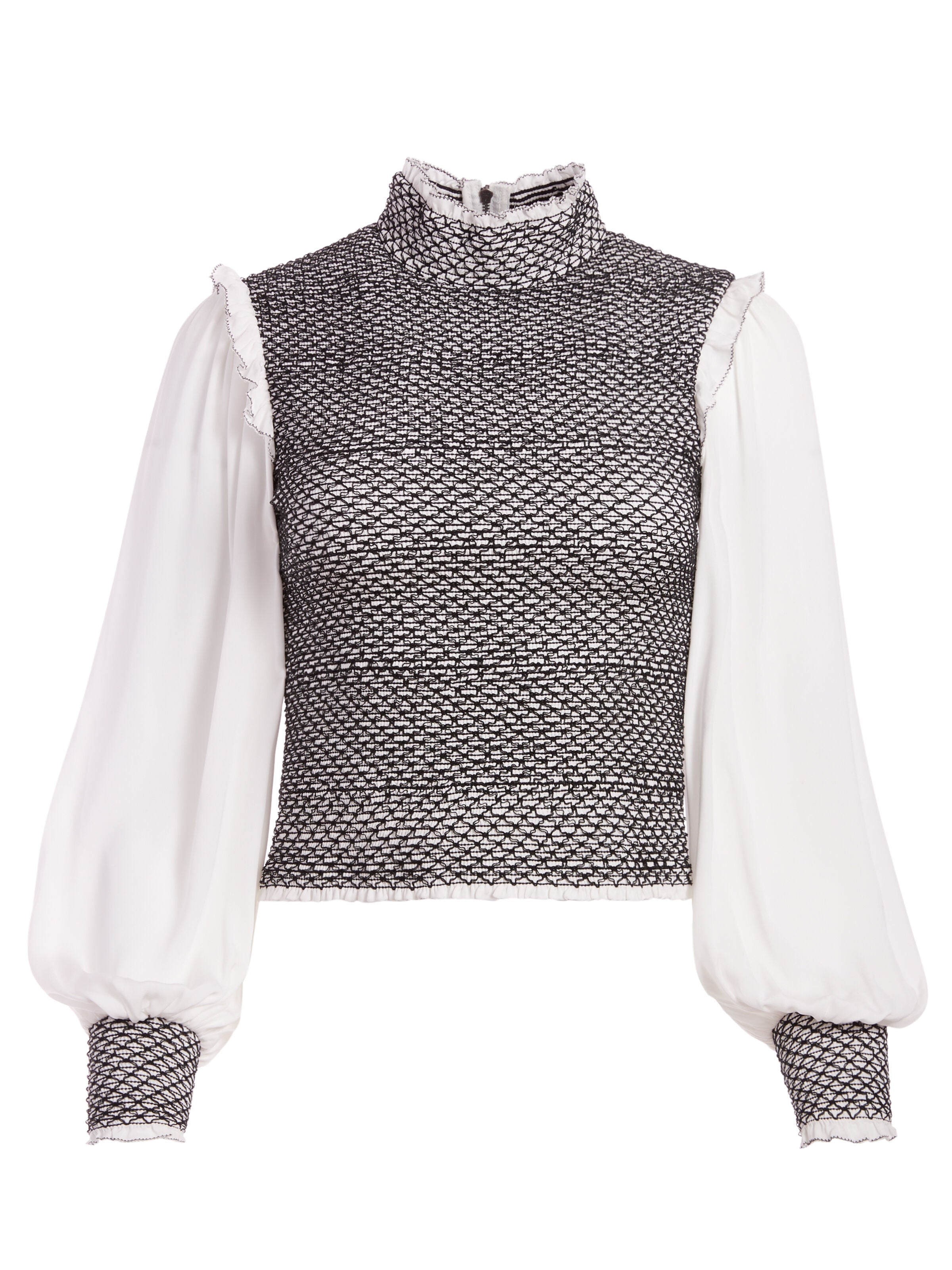 AVIVA SMOCKED BLOUSE