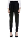 SAMUEL PLEAT FRONT SKINNY PANT-Black-ALICE + OLIVIA