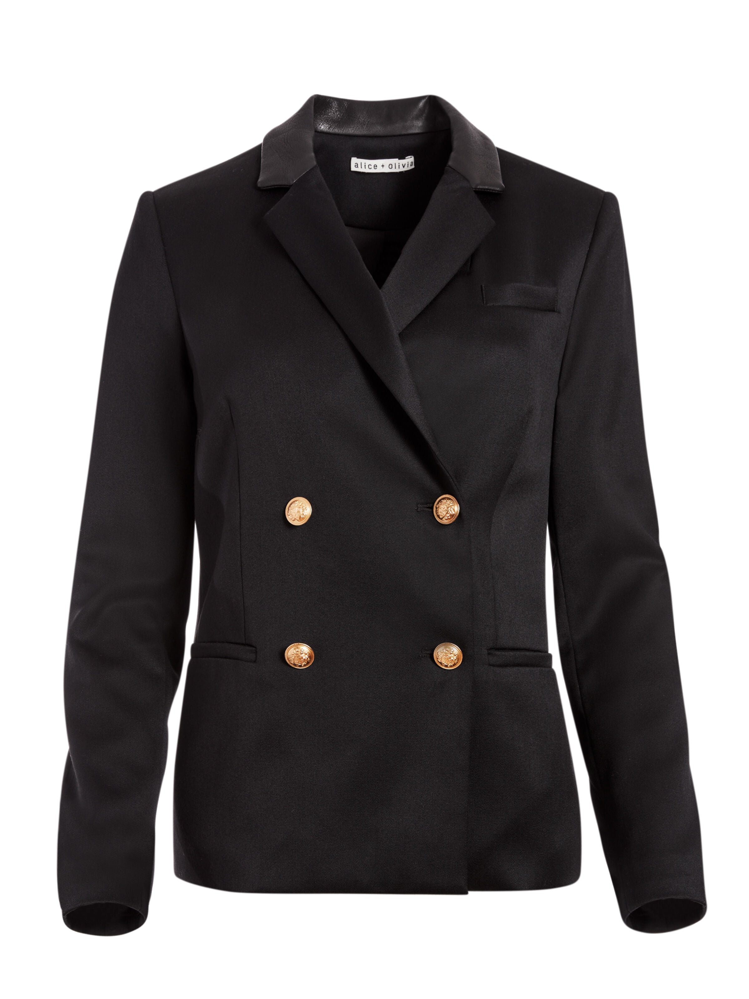 BERGEN DOUBLE BREASTED BLAZER-ALICE + OLIVIA