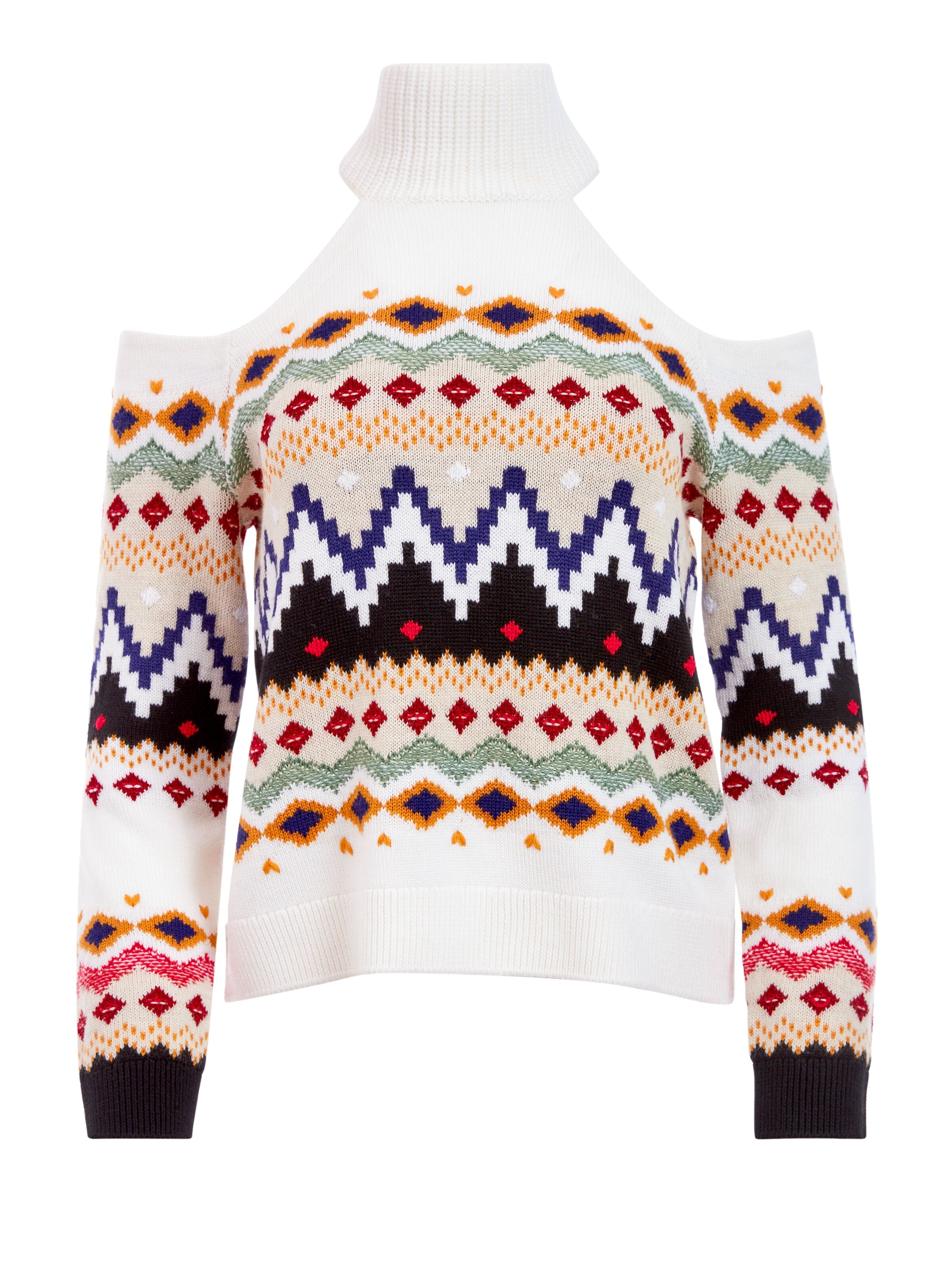 LEORA FAIRISLE TURTLENECK-MULTI-ALICE + OLIVIA