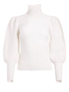 BABETTE PUFF SLEEVE TURTLENECK-ALICE + OLIVIA