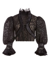 KINGSTON CROPPED LACE BLOUSE-ALICE + OLIVIA