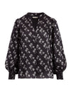 SHEILA FLORAL HENLEY TOP-ALICE + OLIVIA