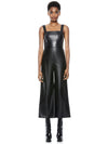 AVELINA VEGAN LEATHER JUMPSUIT-ALICE + OLIVIA