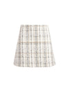 RILEY METALLIC PLAID MINI SKIRT-ALICE + OLIVIA