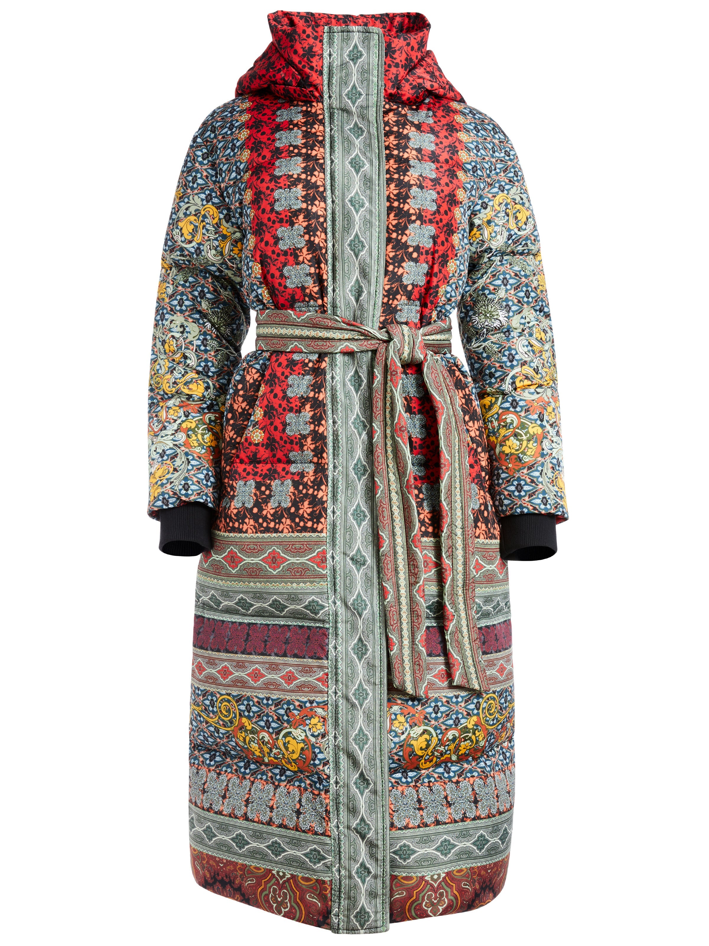JULIAN OVERSIZED PAISLEY PUFFER-ALWAYS FOREVER MULTI-ALICE + OLIVIA