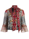 ELAINA TIE NECK PAISLEY BLOUSE-ALICE + OLIVIA