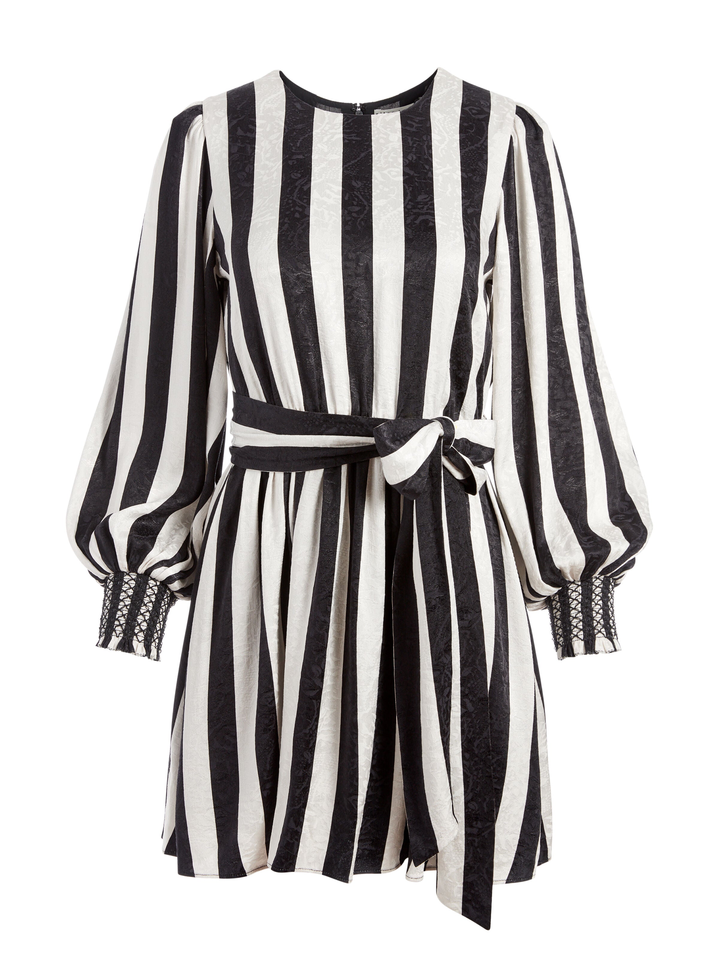 ESTEFANA STRIPED MIDI DRESS-ALICE + OLIVIA