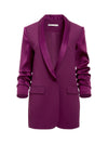 RONNIE SCRUNCHED SLEEVE BLAZER-ALICE + OLIVIA