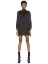 KELLYANN SMOCKED MINI DRESS-ALICE + OLIVIA