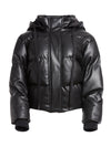 ROBINSON VEGAN LEATHER PUFFER-ALICE + OLIVIA