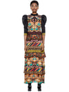 WILHEMINA TIERED MAXI DRESS-SPELLBOUND MULTI/BLACK-ALICE + OLIVIA