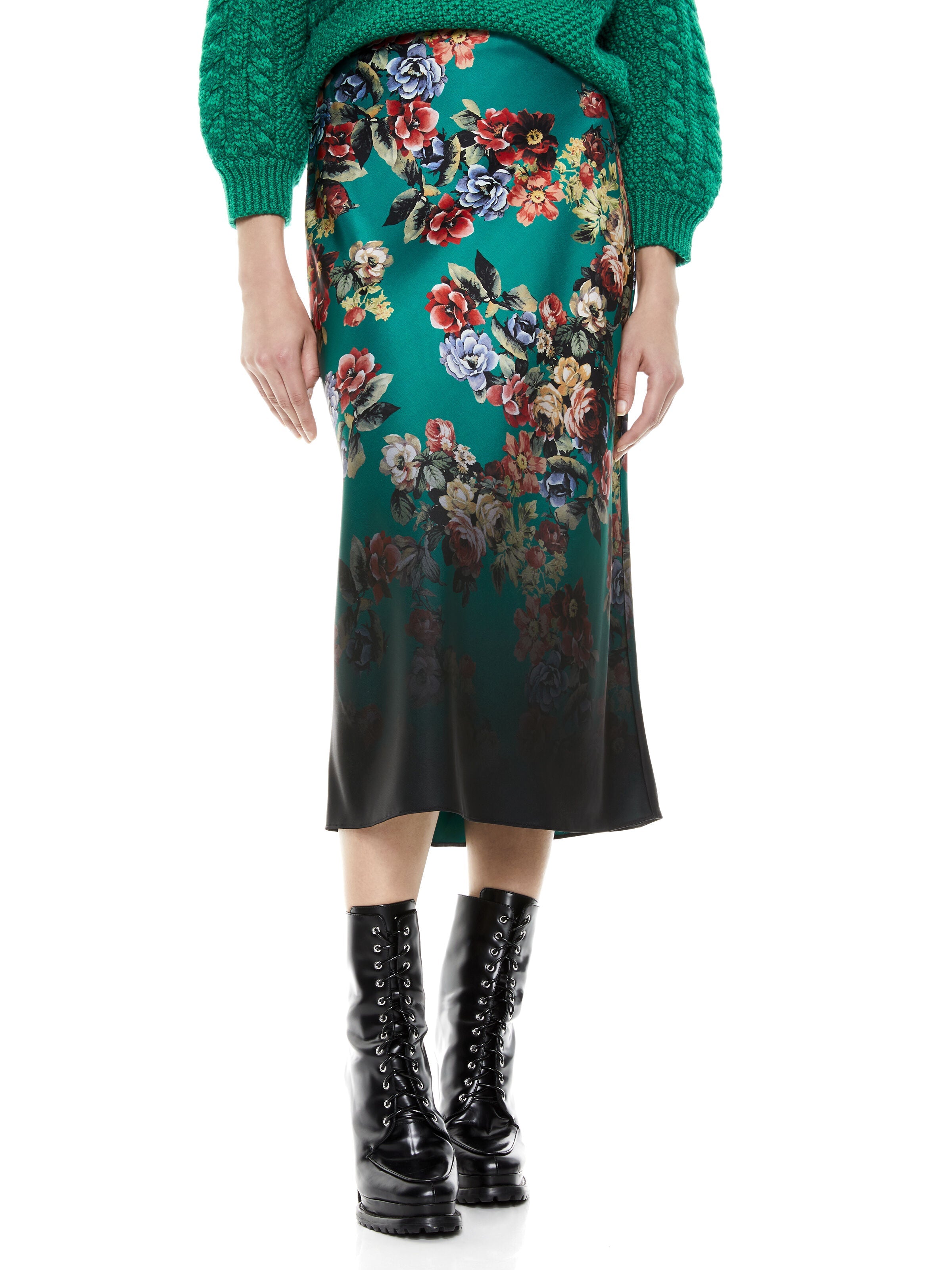 MAEVE FLORAL SLIP SKIRT-ALICE + OLIVIA