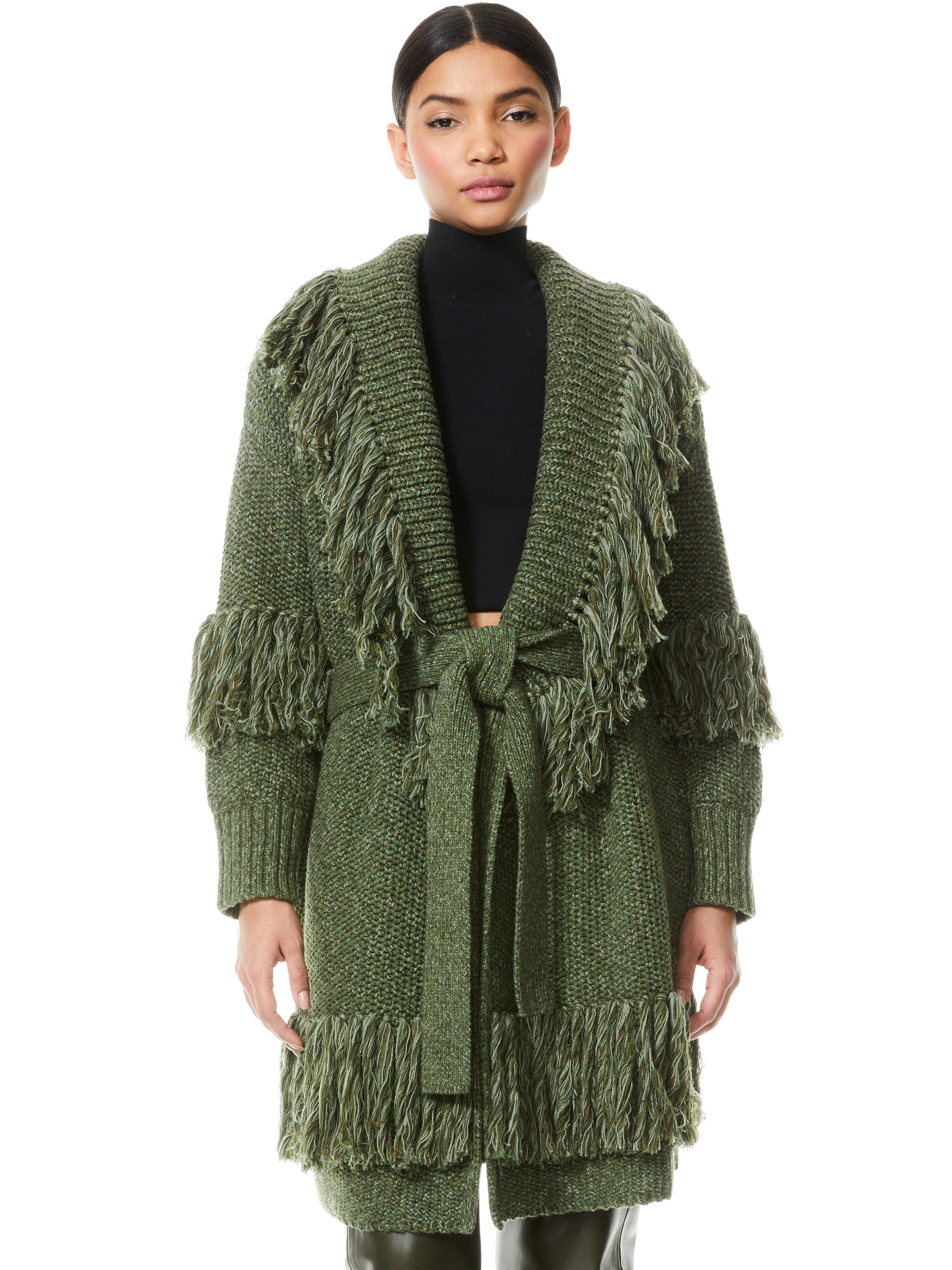 ASTRID SHAWL COLLAR COAT -ALICE + OLIVIA