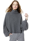 NORIKO TWOWAY TRTLNK ASYM PLVR-Black-ALICE + OLIVIA