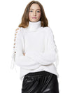 IZETTA OPEN SHOULDER TURTLENECK-ALICE + OLIVIA