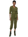 BESSIE NOTCH COLLAR JUMPSUIT-ALICE + OLIVIA