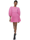 SHAYLA PUFF SLEEVE MINI DRESS-ALICE + OLIVIA
