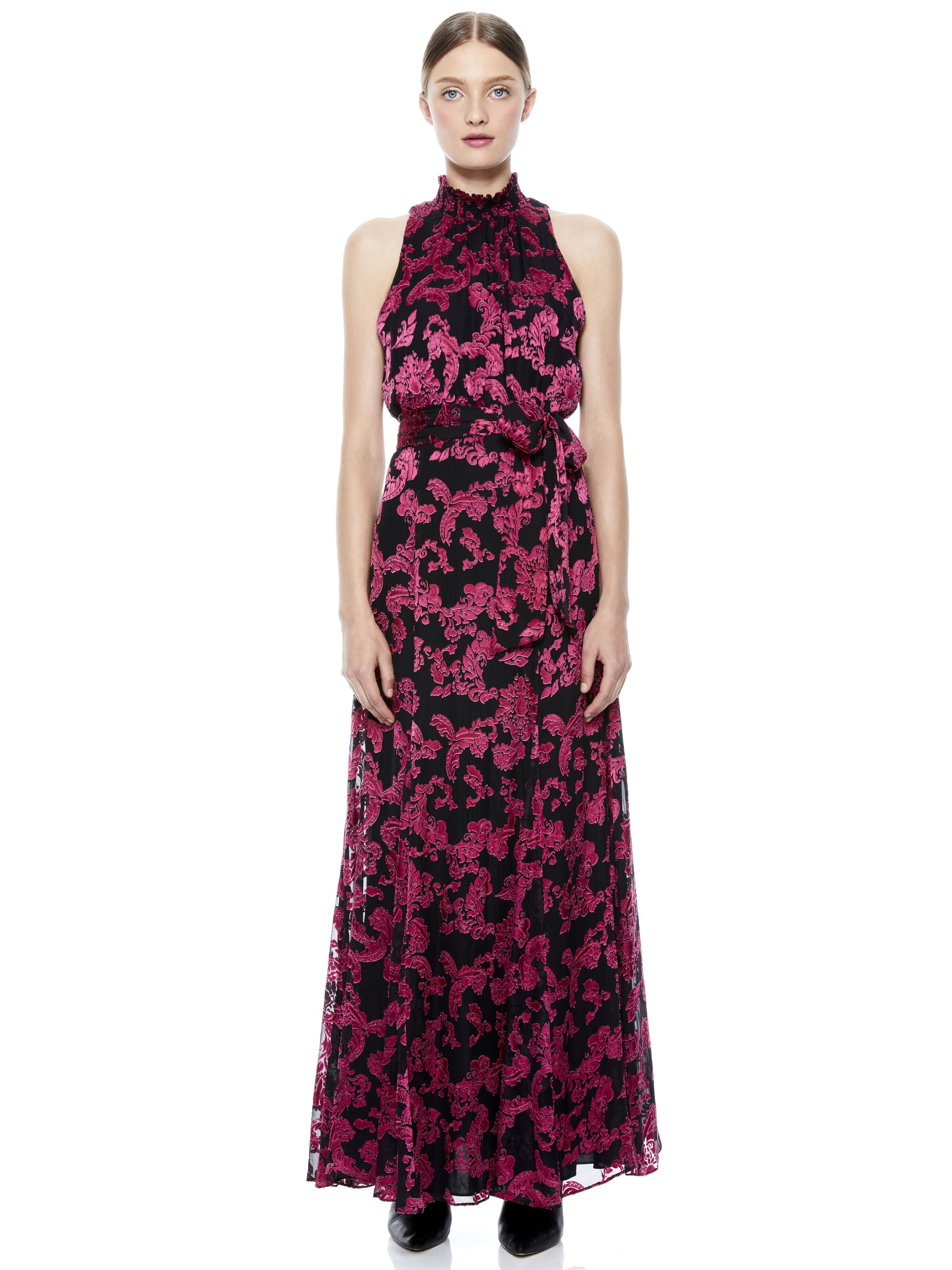 DITA MOCK NECK MAXI DRESS-ALICE + OLIVIA