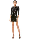 ROSALIA SEQUIN CUT OUT MINI DRESS-ALICE + OLIVIA