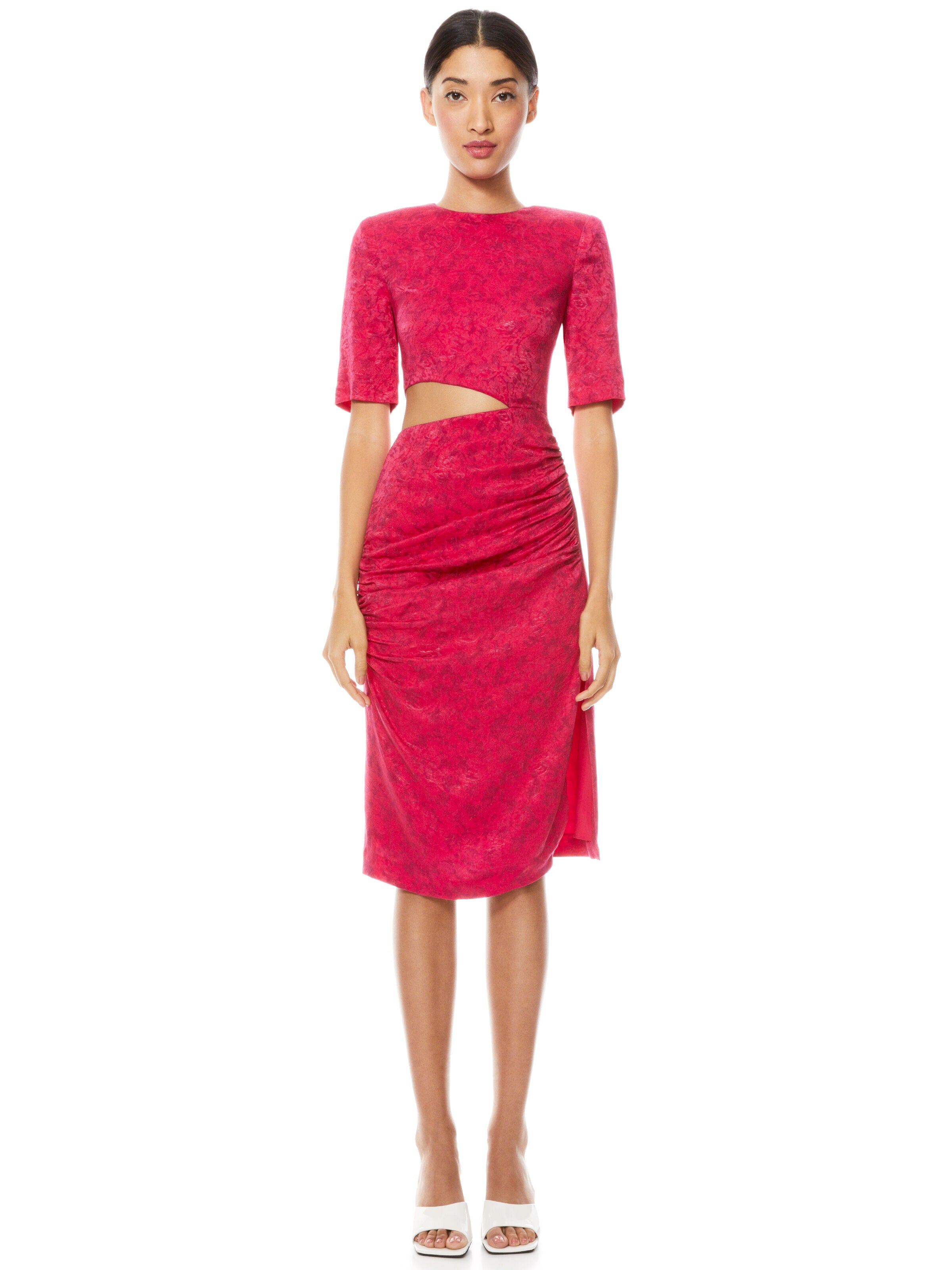 STELLA CUT OUT MIDI DRESS