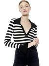 DARALEE FITTED POLO-ALICE + OLIVIA