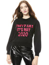 DENVER ROUND HEM SWEATSHIRT-ALICE + OLIVIA