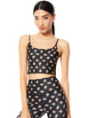 PENNY SCOOP NECK CROP TOP -ALICE + OLIVIA