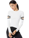 JAZI CUT OUT SLEEVE PULLOVER-ALICE + OLIVIA