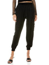 DEDE SMOCKED WAIST CARGO PANT-ALICE + OLIVIA
