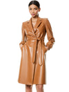 TAMESHA VEGAN LEATHER COAT-ALICE + OLIVIA